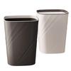 Large Capacity Lidless Trash Can for Home & Office - Suitable for Bathroom, Kitchen, Living Room