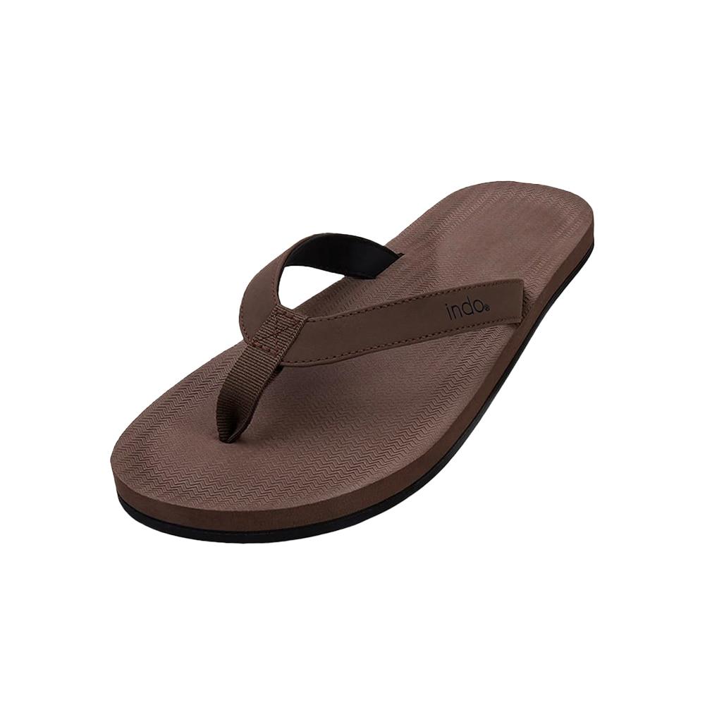 Indosol Official Import Authentic Slippers Essential Flip Flop Essential Flip Flops - Soil (W4-5)