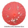 Vintage Chinesischer Seiden-Ölpapier-Schirm Blume Ölpapier-Schirm Bambusgriff Hochzeitsdekoration Foto-Sonnenschirm Tanz-Requisiten