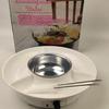 Electric Mini Self-Heating Chocolate Fondue Pot with Logo Option – Ideal for Parties