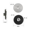 HDRIG 1/4"-20 Female To 3/8"-16 Male Camera Tripod Screw Adapter