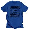 Legends Were Born in 1953 Year of Birth Birthday T Shirts Summer Style Graphic Cotton Streetwear Grandpa T-shirt Mens Clothing