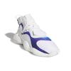 adidas Originales Crazy BYW J Amortiguación Zapatillas de Baloncesto de Caña Alta para Niños Zapatillas de Baloncesto para Niños Blanco Azul CG6755