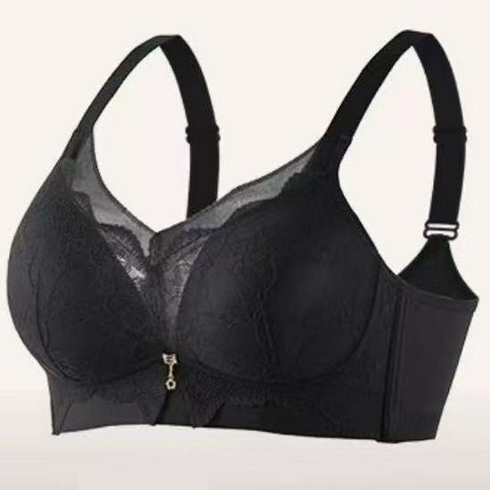Women's Push-Up Lace Bra - Wireless, Anti-Sagging, Small Bust Support, Shaping, and Underarm Fat Collection