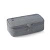 Minimalist Canvas Pencil Case - Large Capacity, Stylish Solid Color for Students