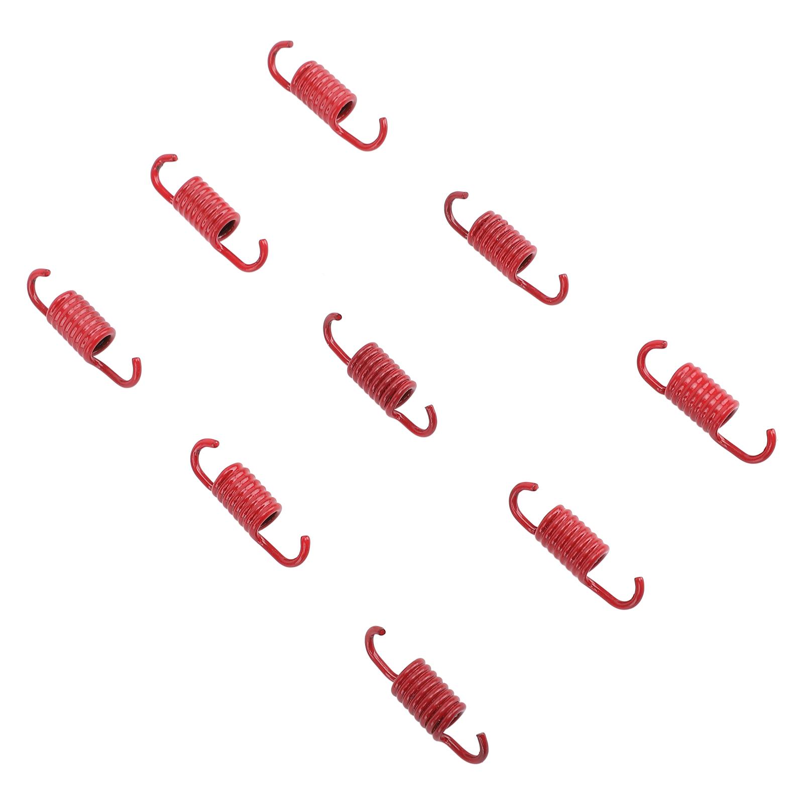 

9 ШТ. Красные пружины сцепления Высокопроизводительный комплект пружин сцепления 1500 об/мин для 50-кубовых скутеров с двигателем GY6 QMB139
