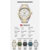 CURREN 8439 Top Brand Men's Watch Luxury Business Waterproof Stainless Steel Military Quartz Men's Watches