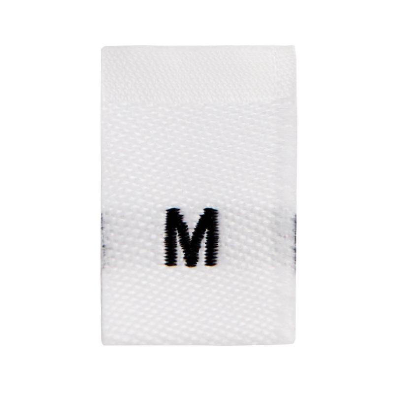 Ready Stock Size and Neck Fabric Labels - High-Density Woven Clothing Labels for Order