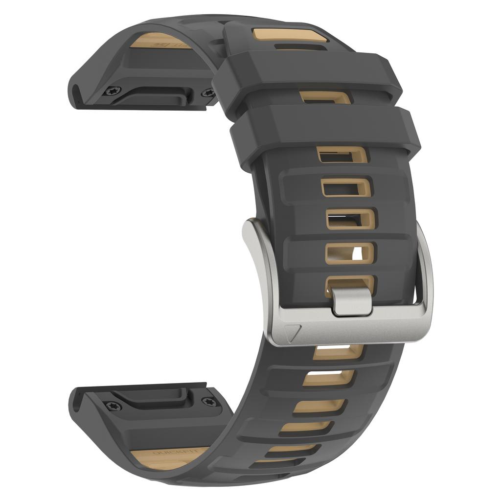 QuickFit 22mm 26mm Silicone Watch Strap for Garmin Fenix 8 47mm 51mm 7 7X Pro 6 6X 5 5X Plus Epix Gen2 Sport Wrist Band Bracelet