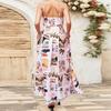 Women's Casual Fashion Vintage Suspender Dress Elegant Holiday Dress