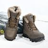 Winter Outdoor Waterproof Men Boots Russian Style Ankle Boots for Men Snow Boots Plus Size 39- 48