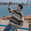 Men's Vintage Fair Isle Christmas Sweater - Thick, Cozy Japanese Retro Style