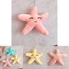 Plush Starfish Keychain Plush Toy Decorative Pendant For Kid And Teens