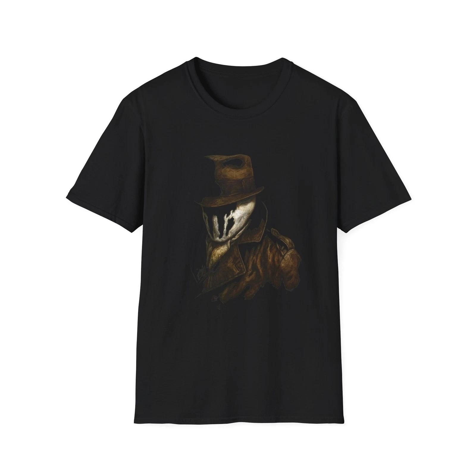 Rorschach Watchmen T-Shirt, Inkblot Graphic Tee, Unisex Top, Artistic Shirt, S