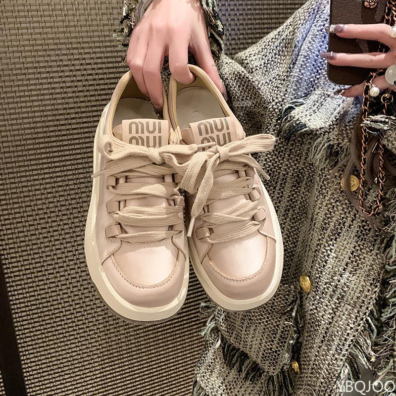 Damen Freizeitschuhe mit dicker Sohle Neue Sportliche Damen Schuhe für Frühling und Sommer Bequeme Sport Schuhe mit weicher Sohle