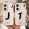 Luckly Letters Cover For Tecno Pop 6 Pro Case 2022 Silicone Soft TPU Phone Case For Tecno Pop6 Pop 6 Pro Bumper 6.6"