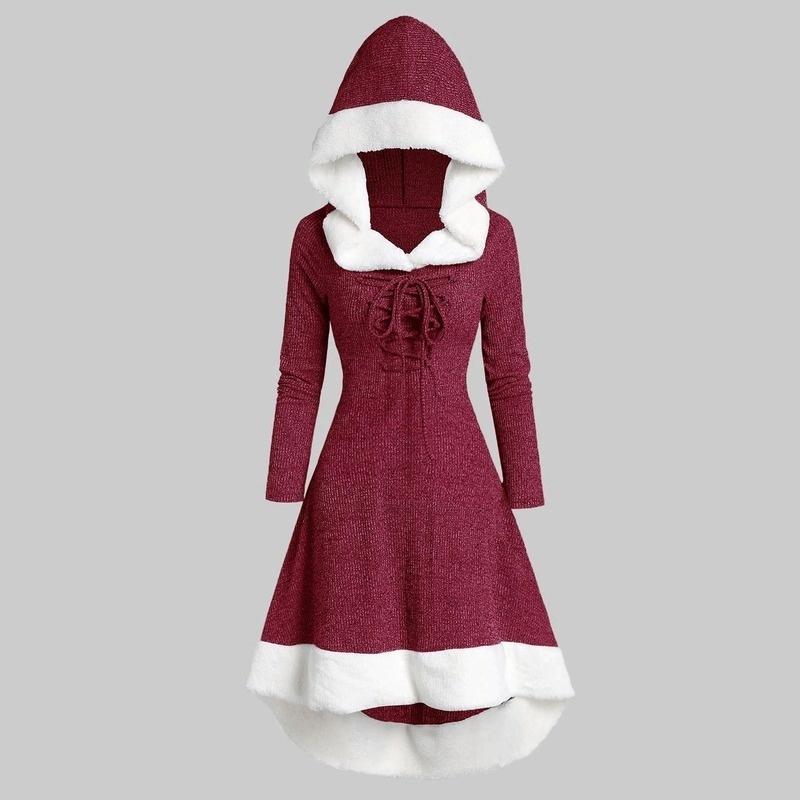 New Women Christmas Costume Merry Christmas Performance Clothing Christmas Dress Cosplay Costume Trendsetting Must-have Items Versatile Outfits