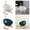 Deer Desk Storage Tray Statue Figurine for Bedroom Office Countertop