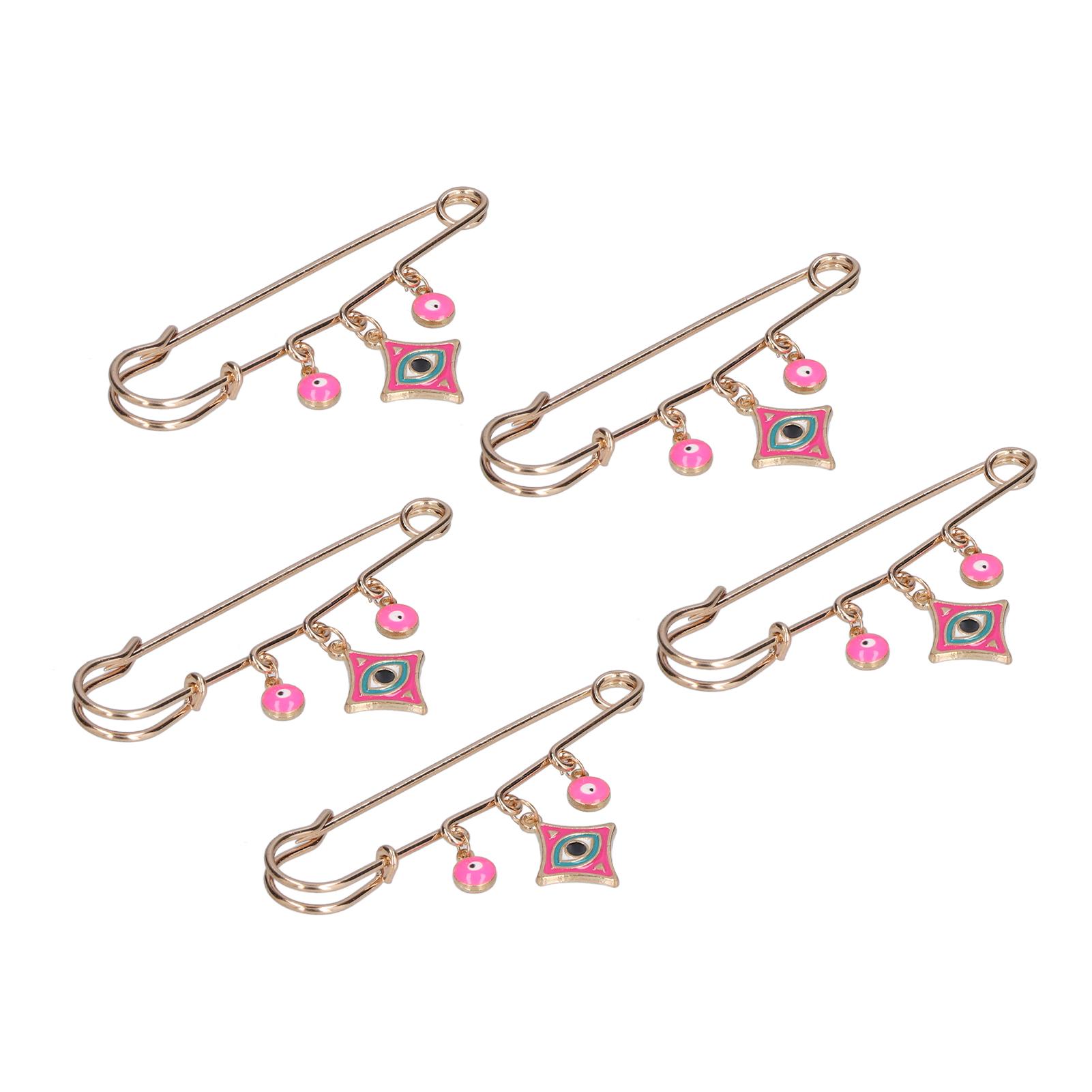 5 шт. Броши со стразами, многоцелевые, изысканное исполнение, модный дизайн, розовые броши, ювелирные изделия для вечеринок, на каждый день