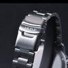 Kentex JSDF Solar Ground Self-Defense Force Men's Metal Belt S715M-04 Wrist Watch