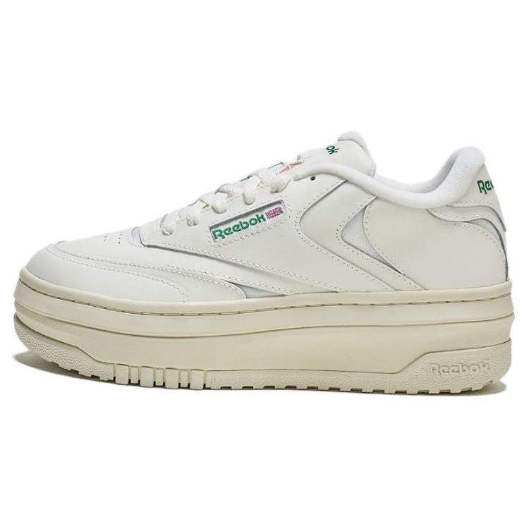 

Reebok Wmns Club C Extra Chalk Chalk Glen Green 100010060 EU 35