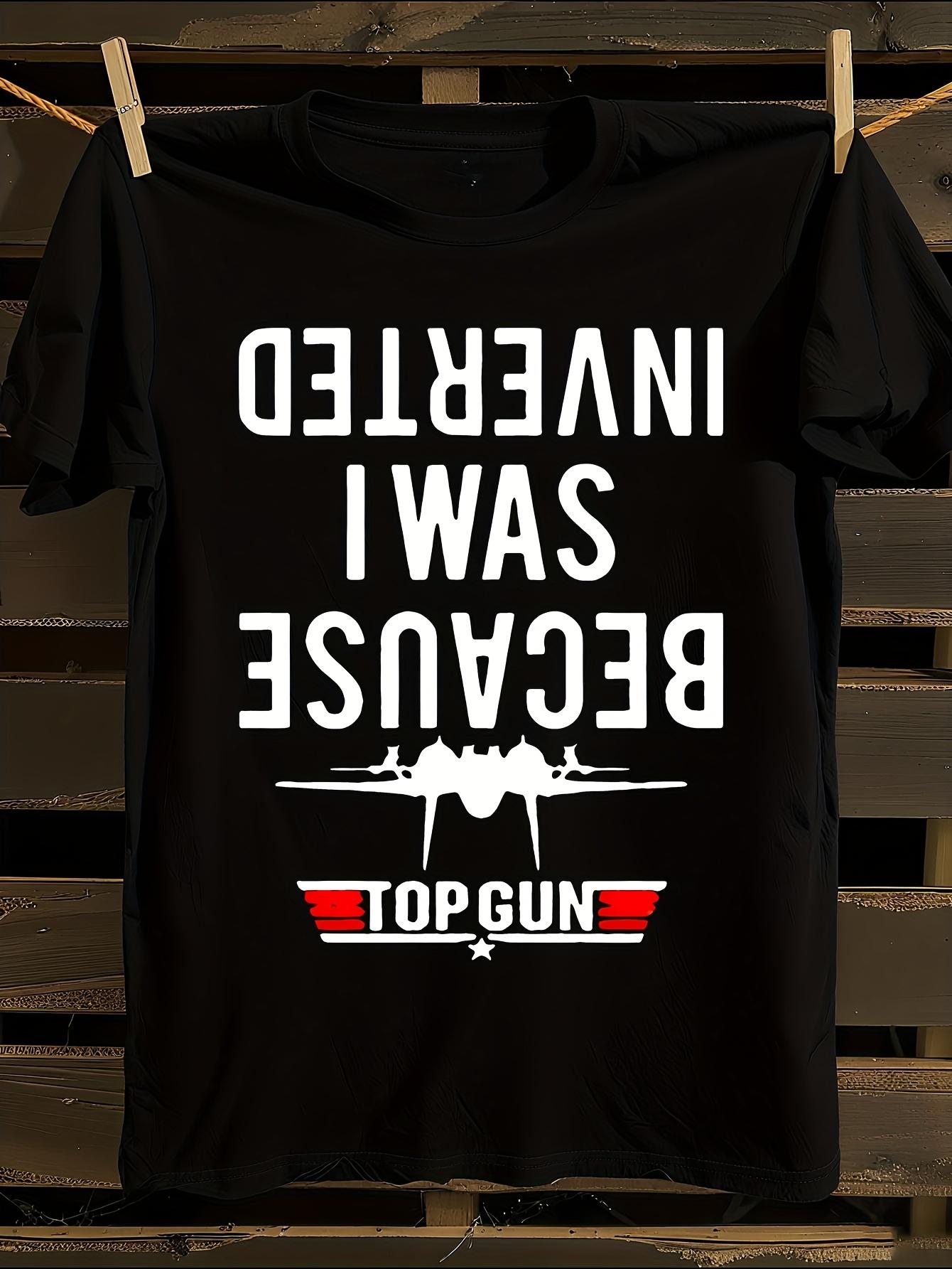 BECAUSE I WAS INVERTED Graphic Tshirt M