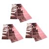 3Pcs Decorative Tablecloths Aluminum Foil Shiny Tablecover Table Decoration AccessoriesRose Gold