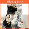 Large Capacity Tote Bag With Plush Material For Daily Casual Use