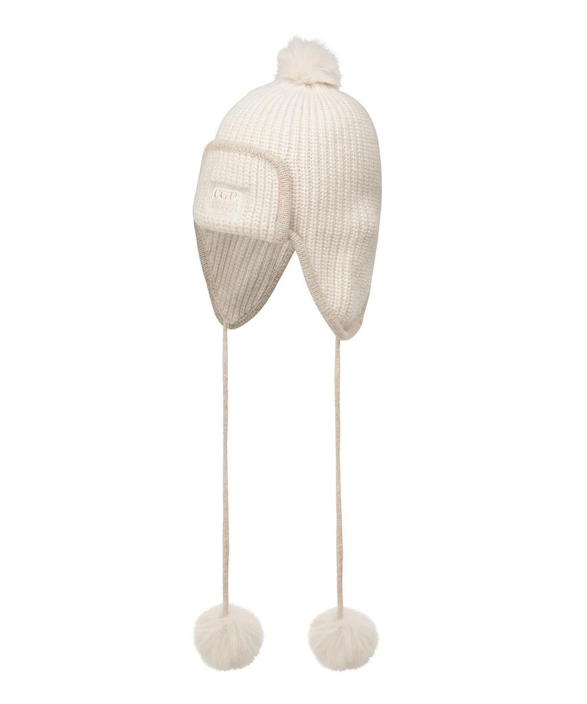 CGP Knit Earmuff Beanie_Oatmeal