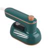 Green Handheld Garment Steam Iron Wet Dry Dual Use Small Electric Clothing Steam Ironing Machine