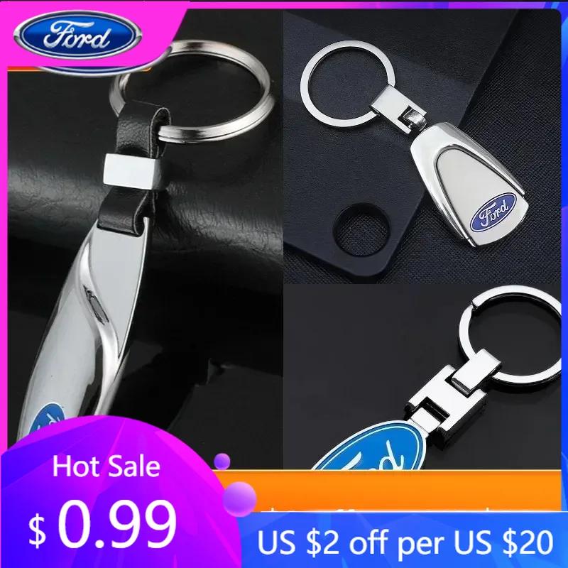 Car Sticker Ford New 2025 Hot Car Styling Key Chain for Ford Focus Mustang Mondeo Kuga Fiesta Escort Edge F150 Explorer Badge Em