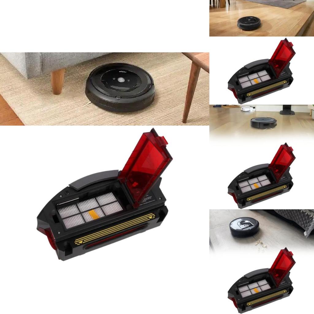 Caja Recolectora de Polvo Contenedor de Polvo Compatible para iRobot Series 800 900 Para Recolección Eficiente de Polvo