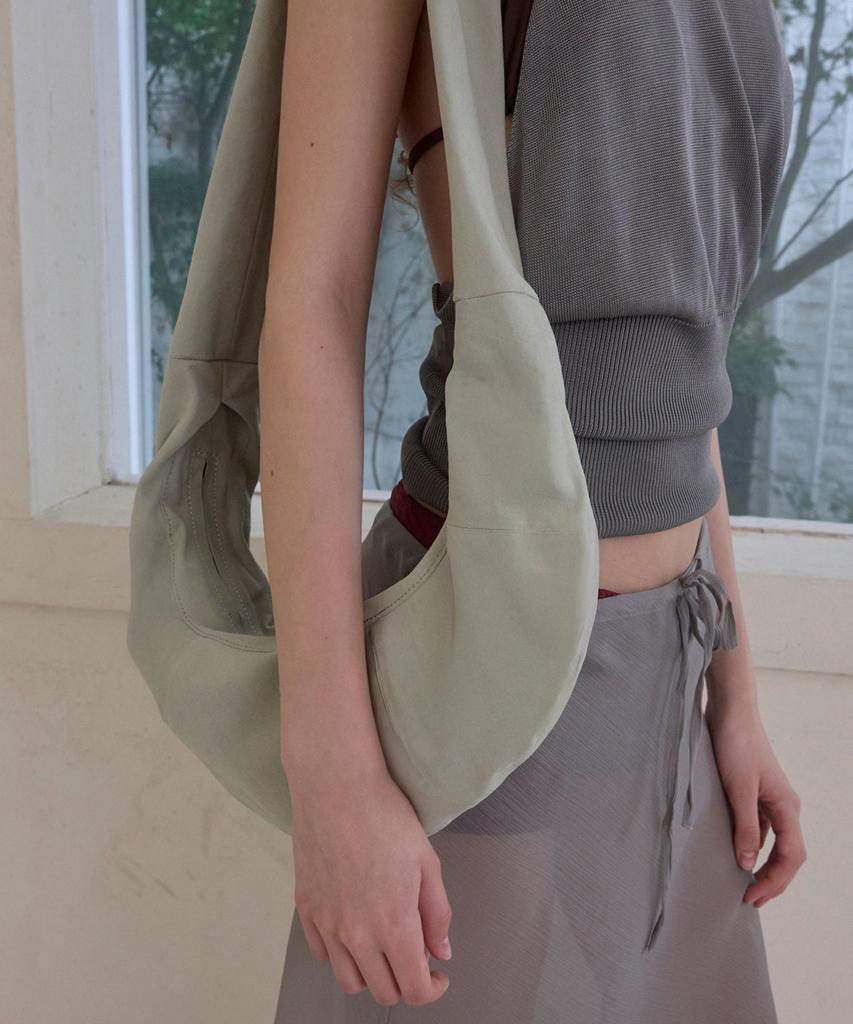 Archivepke Small Fling Hobo Fabric Bag(Khaki Beige)_Ovbrx26351Bee