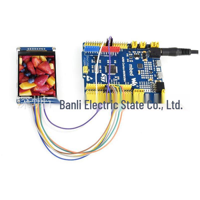 2.4-inch Universal LCD Module, 240×320 Pixels, 65K Colors, SPI Interface