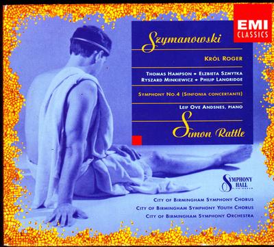 CD KAROL SZYMANOWSKI - THOMAS HAMPSON - Król Roger / Symphony No. 4 (Sinfon 724355682321 EMI Classics 1999 Japan Classical Used