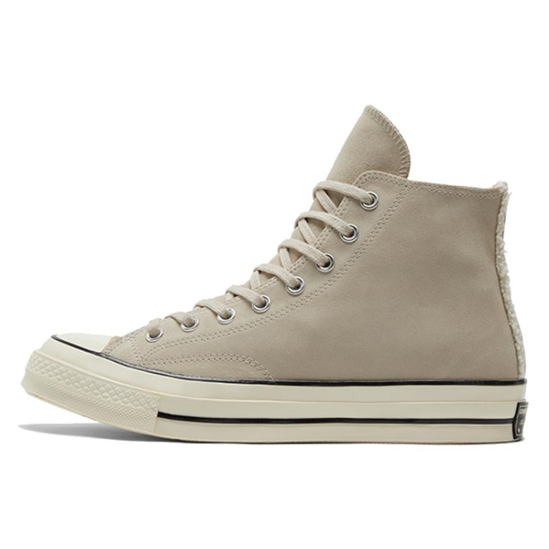 

Converse Кеды Chuck Taylor All Star Hi Retro Trend Высокие парусиновые унисекс Светло-серый Хаки 37