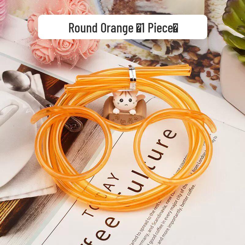 Creative Funny Straw Glasses: Cute, Extra-Long Soft Tube for Lazy Person and Kids to Enjoy Drinks in Style