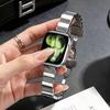 Rhinestone Piano Link Metal Watch Band, Luxury Strap for Apple Watch Series 1-11 38/40/41/42/44/45/46/49mm, Women Replacement Wristband