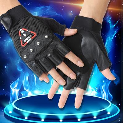Taktische Handschuhe Halbfinger Outdoor Fitness Motorrad Lokomotive