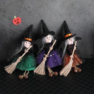 Ghost Halloween Dolls Witch Trick Or Treat Hanging Pendants DIY Decoration Festival Figurine Drop Ornament Home Decoration