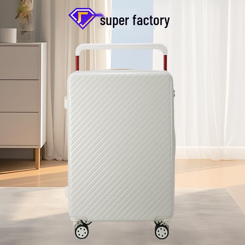 20" Wide Drawbar Carry-on Suitcase with Universal Wheels, Drop-resistant, Travel Combo Lock, High-Value for Students