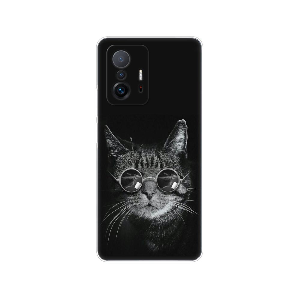 Pro Xiaomi 11T Pouzdro Pro Xiaomi 11T Pro Měkké Pouzdro Silikonový Kryt Zadní Strany Telefonu Pro Xiaomi11T mi 11 T 11TPro coque 6,67 palce nárazník TPU