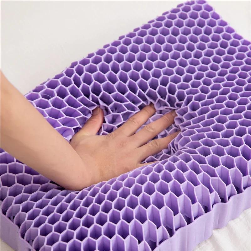 Pectin Pillow Memory TPE Pillow Neck Message Pillows High Orthopedic Shoulder Pain Protection Cervical Almohadas Para Dormir