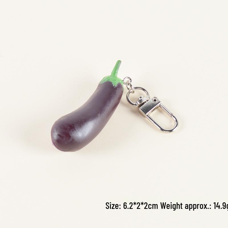 Erdbeere Obst & Gemüse Schlüsselanhänger Anhänger - Niedliches Kreatives Spielzeug & Studentengeschenk