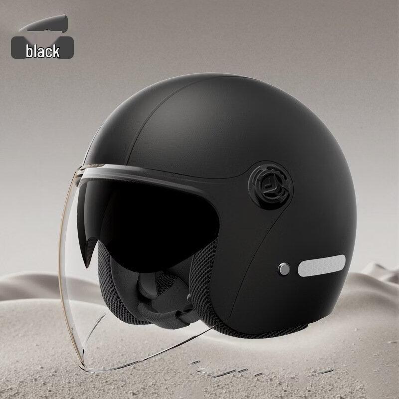 Miling Winter Motorcycle & Electric Scooter Half Helmet