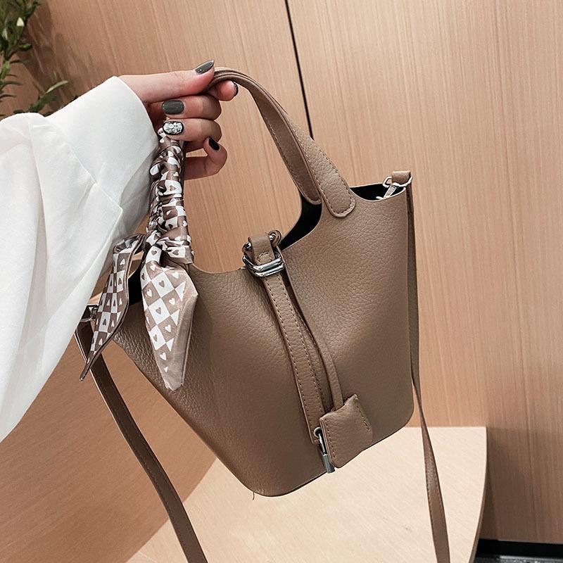 Сумка Женская Новая Сумка Модная Универсальная Портативная Сумка-Ведро