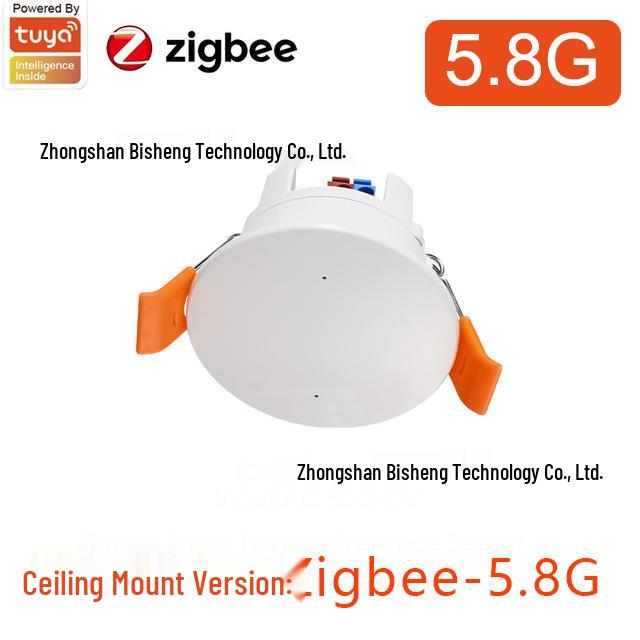 Tuya Smart 5.8GHz WiFi Motion Sensor Radar for Real-time Human Detection