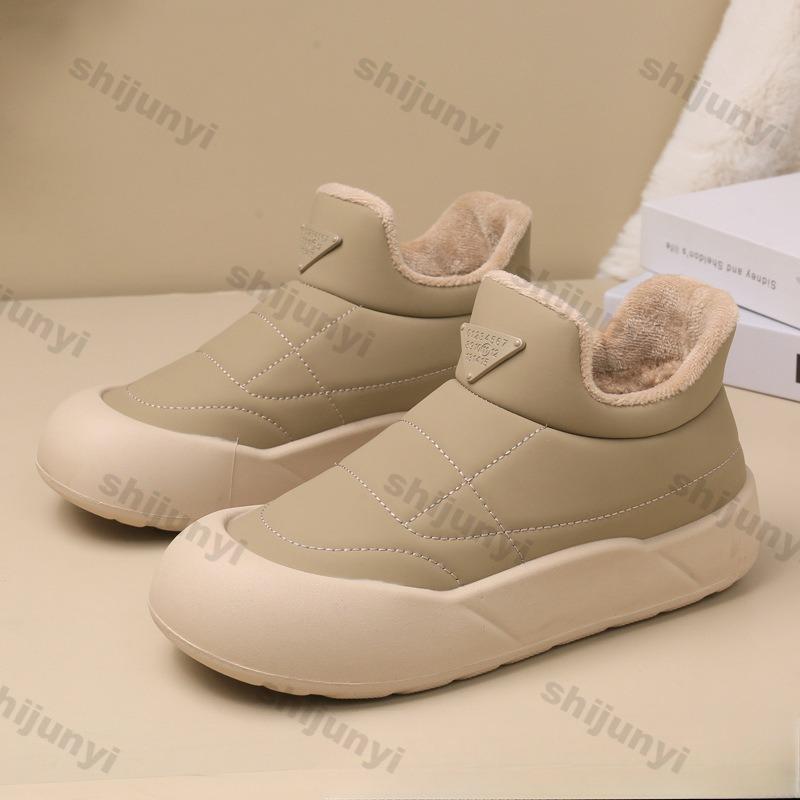 Women Cotton Shoes Snow Boots 2025 Winter New Plush Comfortable Warm Outdoor Anti Slip Sports Waterproof Cold Proof Ankle Boots