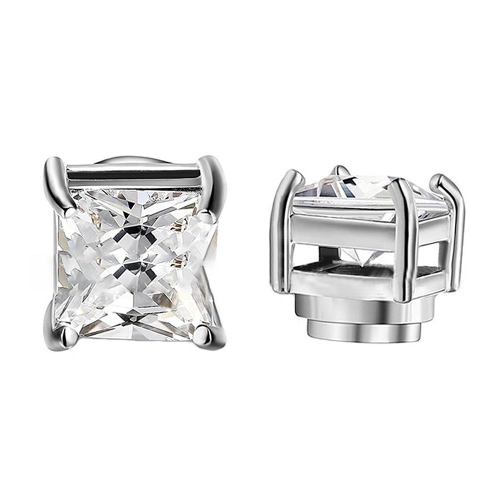 Versatile Magnetic Six-Claw Moissanite Ear Cuffs (No Piercing Needed)