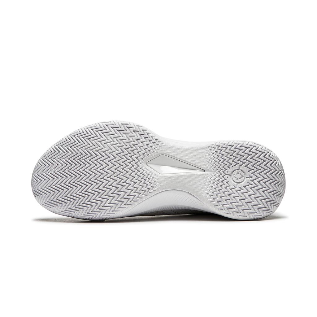 LiNing Blade Assassin 1 Silver Assassin Shock Absorption Non-Slip Lightweight Rebound Low-Top Basketball Shoes Men sneaker White ABPU021-8